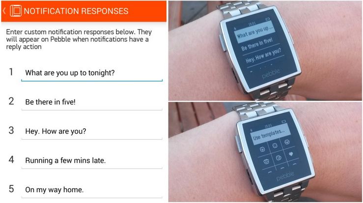 Pebble Finally Acquires the Power of Notifications of Android Wear