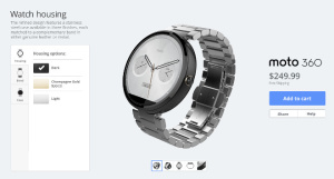 The Moto 360 Bring Personalized with Moto Maker Tool
