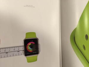 The Vogue Magazine Show the Apple Watch on Different Pages