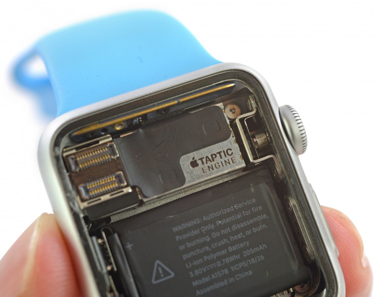 Apple Watch Battery has 205 mAh to 1,000 Charge Cycles
