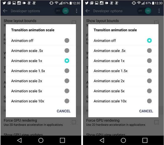android faster trick 3