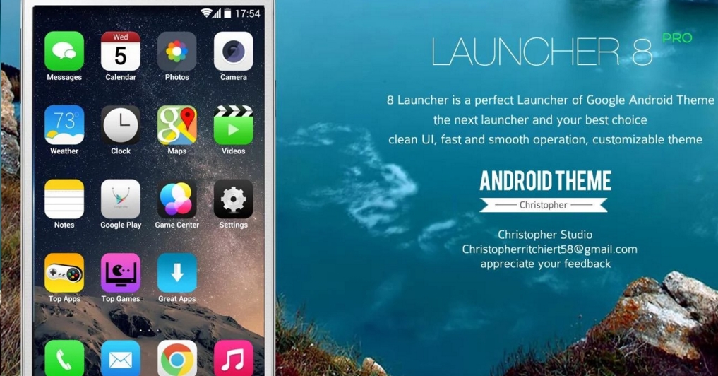 8 launcher