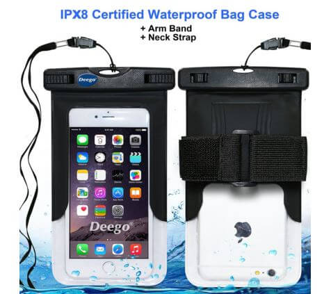 Deego Universal Waterproof Armband Snowproof Case