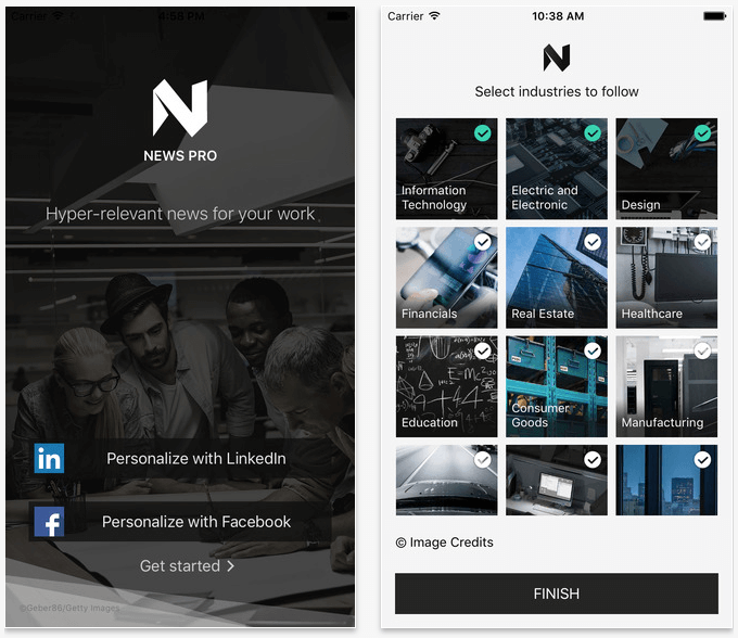 Compete with Flipboard, Microsoft Create News Pro Application 3