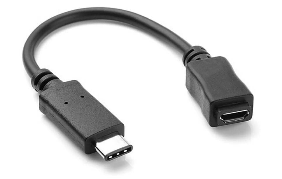 MicroUSB to USB-C cable