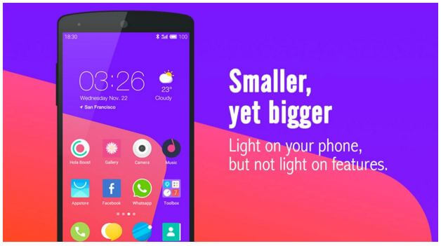 hola launcher for nexus 6p