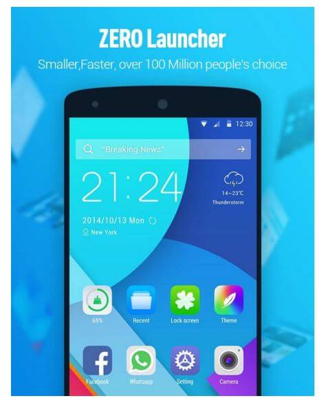 zero launcher for nexus 6p