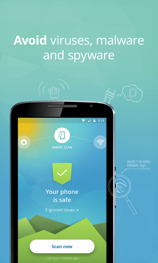 Best Antivirus App for Android 2016 - Avast! for Antivirus & Security