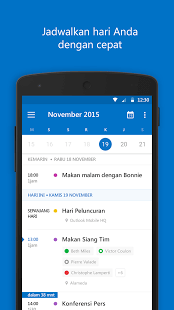Best Calendar App Android - Microsoft Outlook