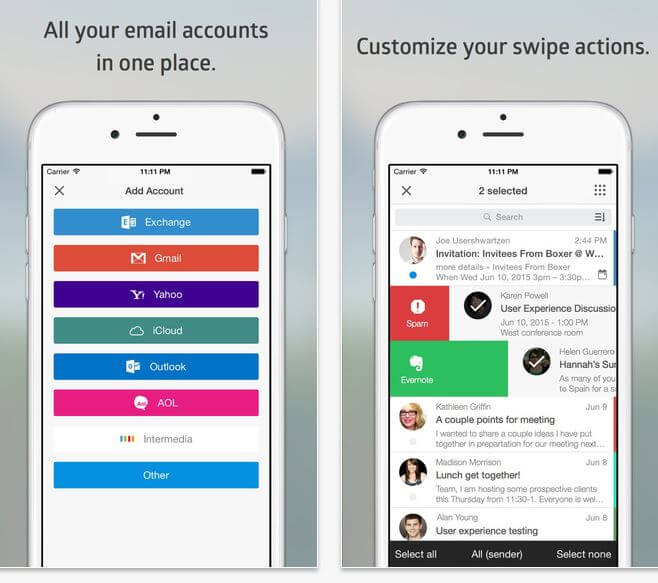 Best Email Apps for iPhone: The Complete Review - boxer