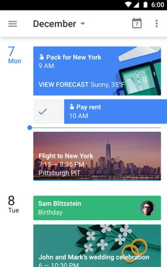 Best Calendar App Android - google calendar