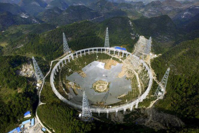 (FAST) 500 Aperture Spherical Radio Telescope, The Chinese Project To Find Aliens