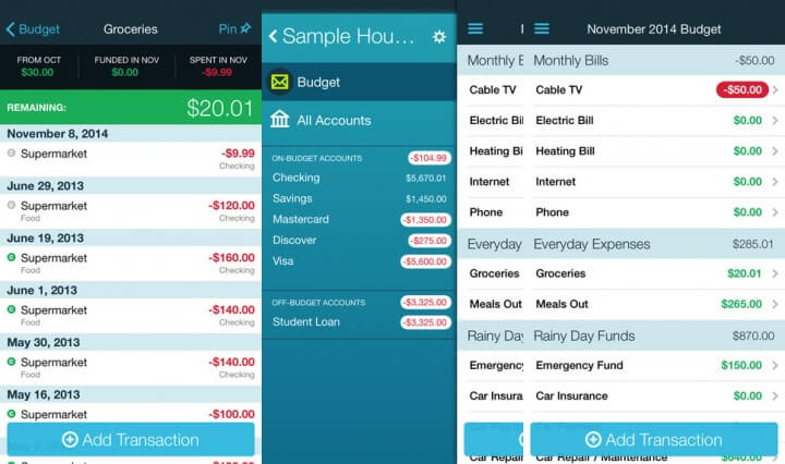 personal budget app iphone