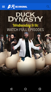 Android TV Apps A&E