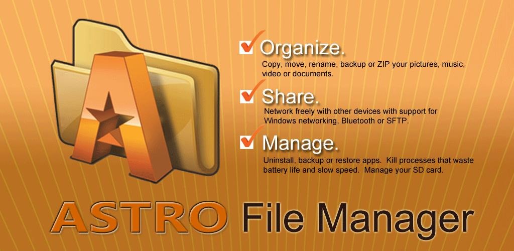 File Manager App for Android - Astro File Manager
