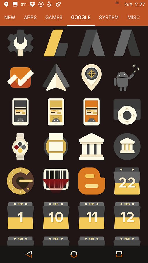 Icon Pack for Android saturate-free-icon-pack