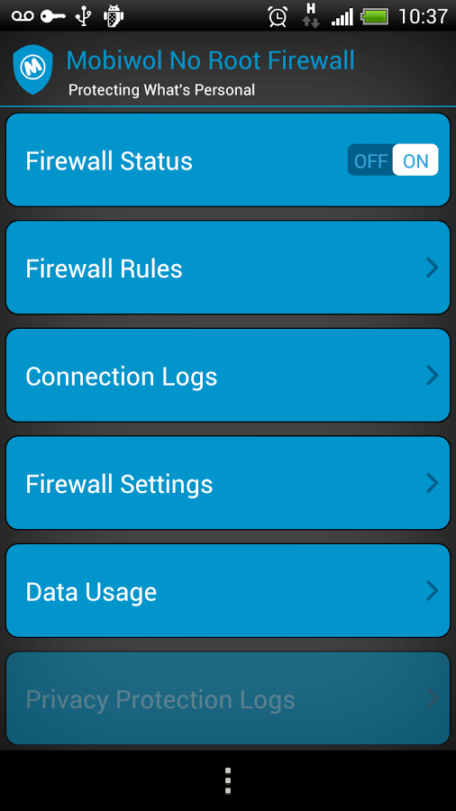 Mobiwol NoRoot Firewall