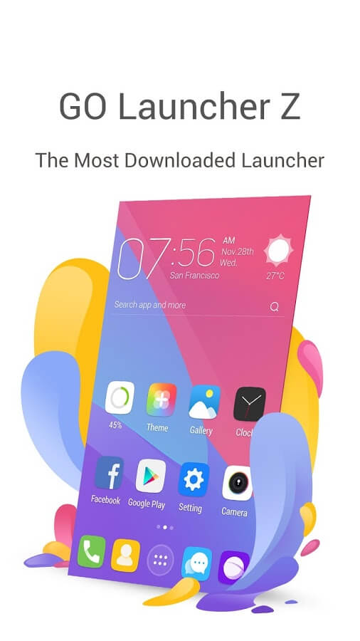 App hider for Android - Go Launcher Z