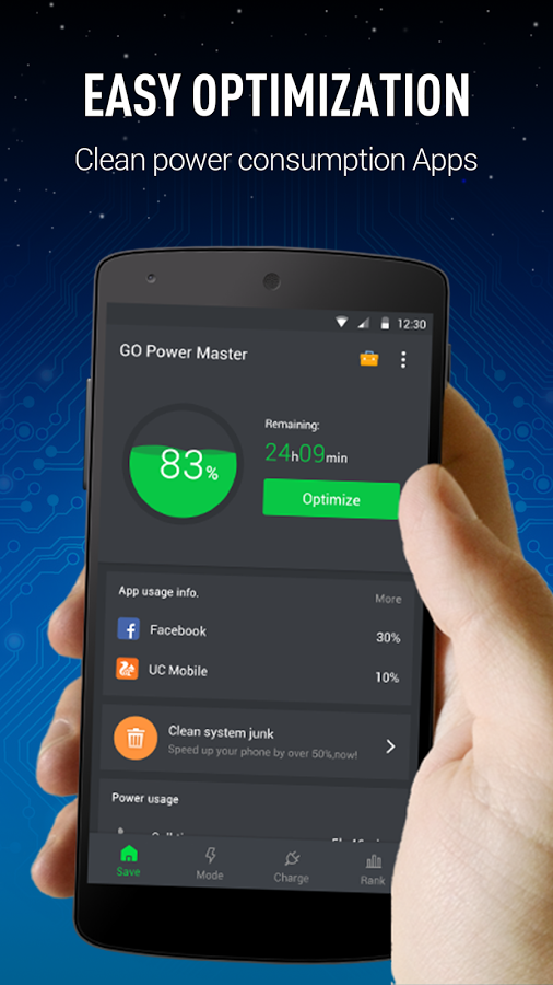 Battery Booster for Android - Go Battery Saver
