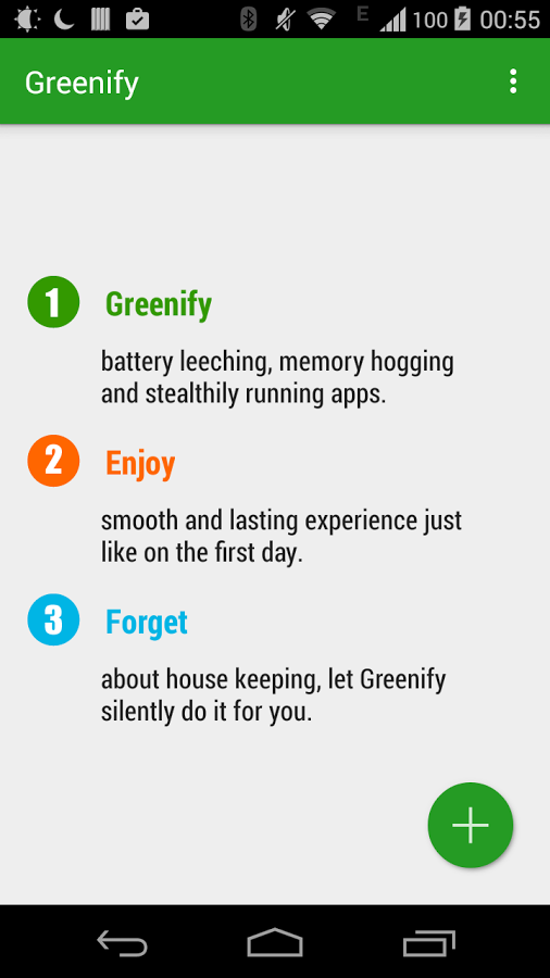 Battery Booster for Android - Greenify