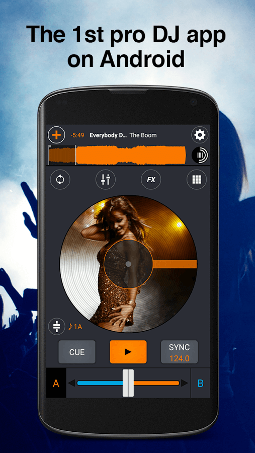 Music Mixer for Android - Cross DJ
