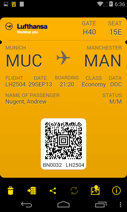 Passbook Apps for Android - Passwallet