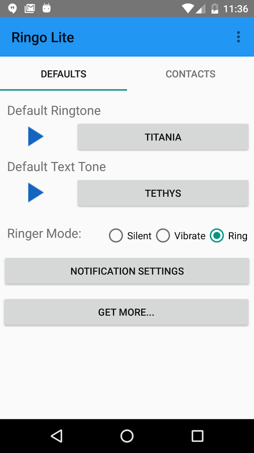 Ringo Ringtones & Text Alerts 1