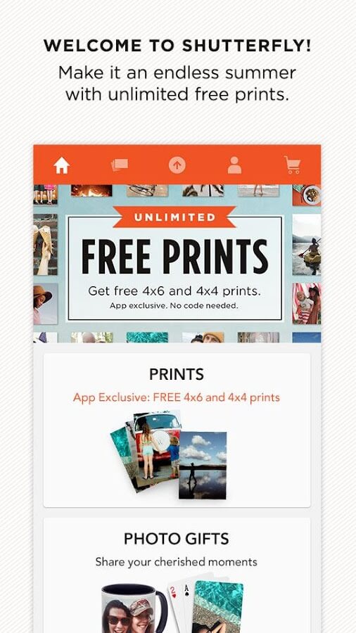 shutterfly for android 1