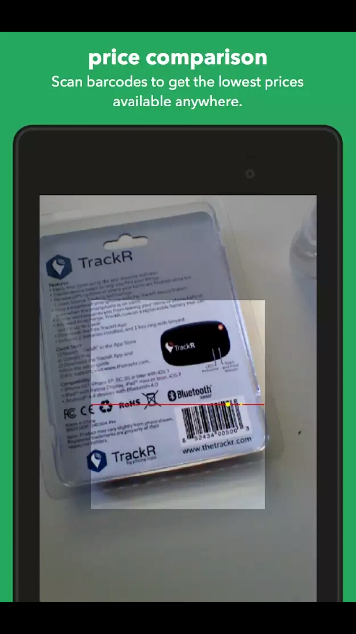 barcode scanner from shop savvy
