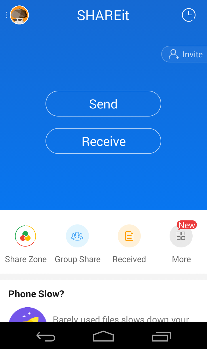 samsung z2 shareit app download