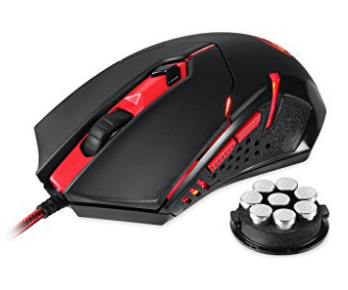 Redragon M601 Gaming Mouse wired with red led