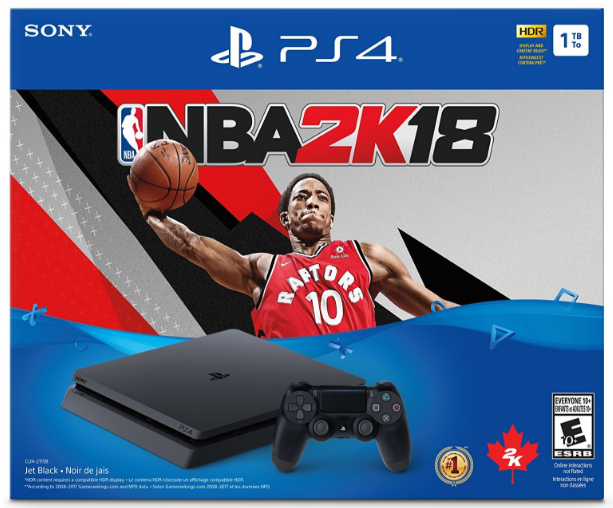 Sony Playstation 4 1TB Slim - NBA 2K18 Bundle Edition