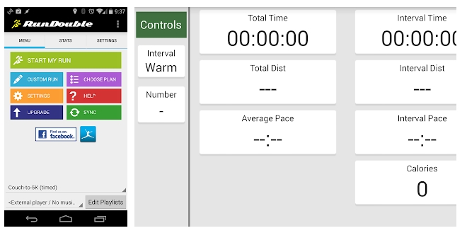 running app