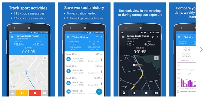 running app