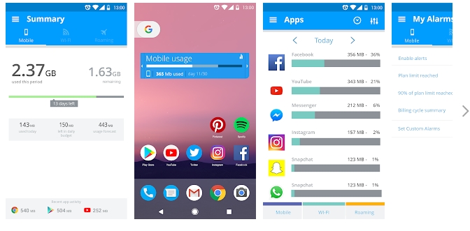 Data Saver apps for Android