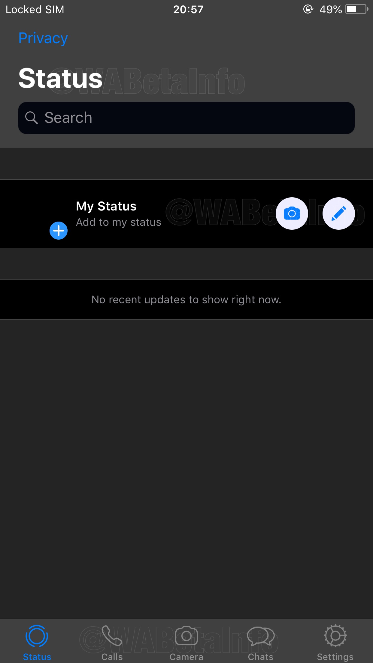 WhatsApp Dark Mode