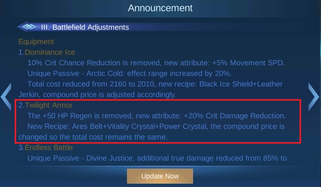Mobile legends