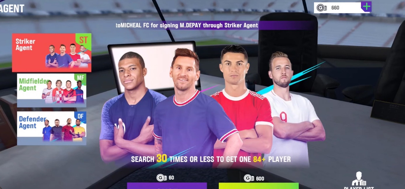 Legendary Football Soccer Game