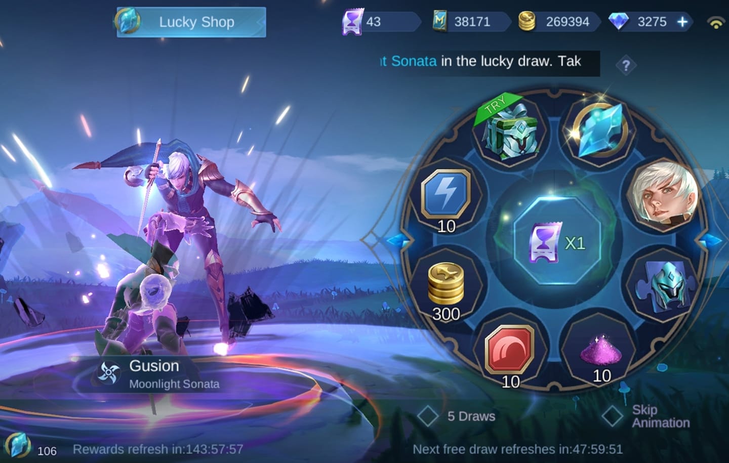 Free Skins Mobile Legends