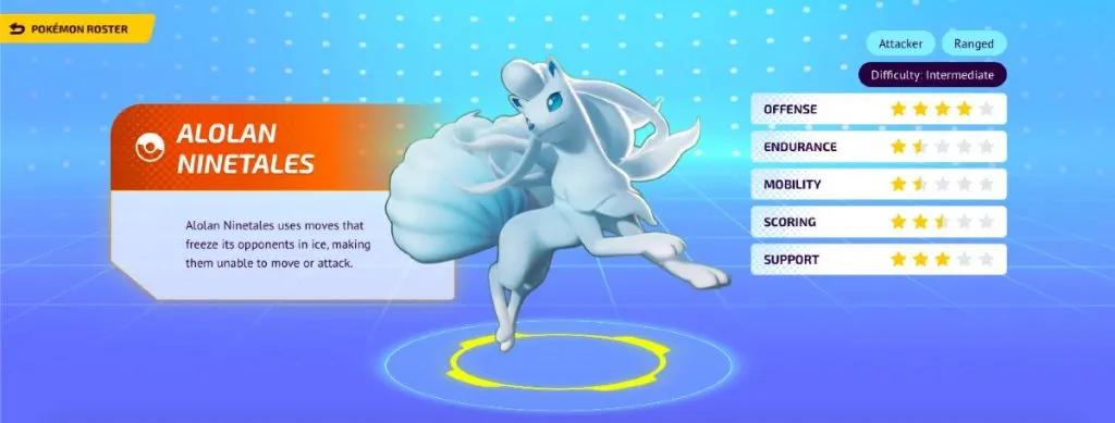 Pokemon Unite Ninetails