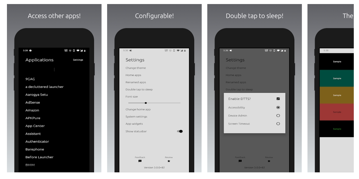 Roonby - Lightweight launcher android  - Aero Launcher