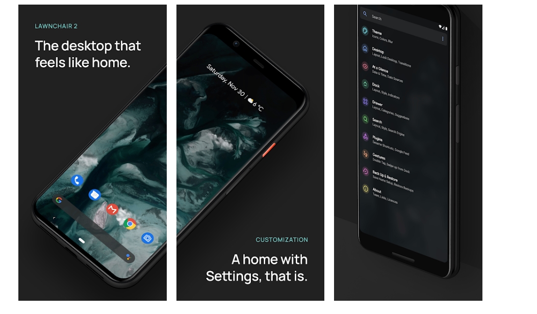 Roonby - Lightweight launcher android  - Lawnchair Launcher