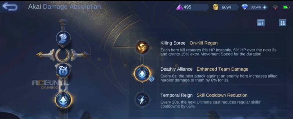 Talent Mobile Legends