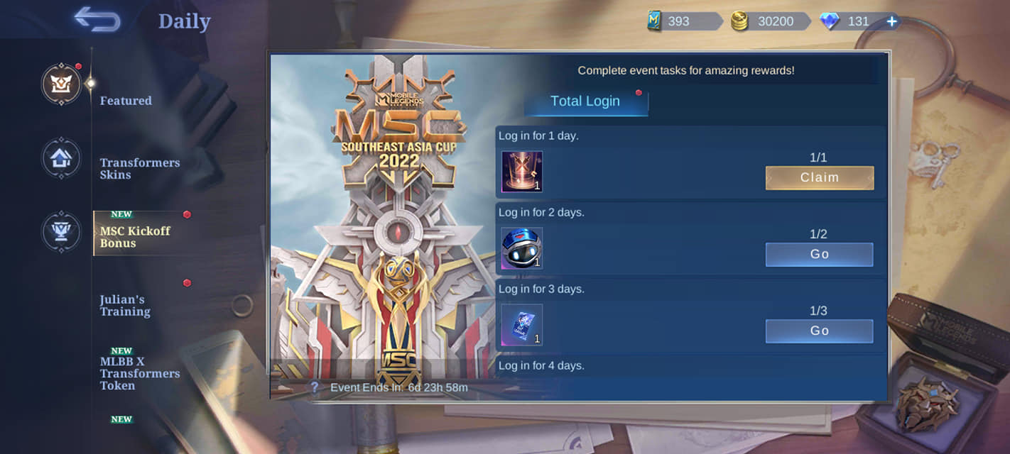Mobile Legends Free Skins