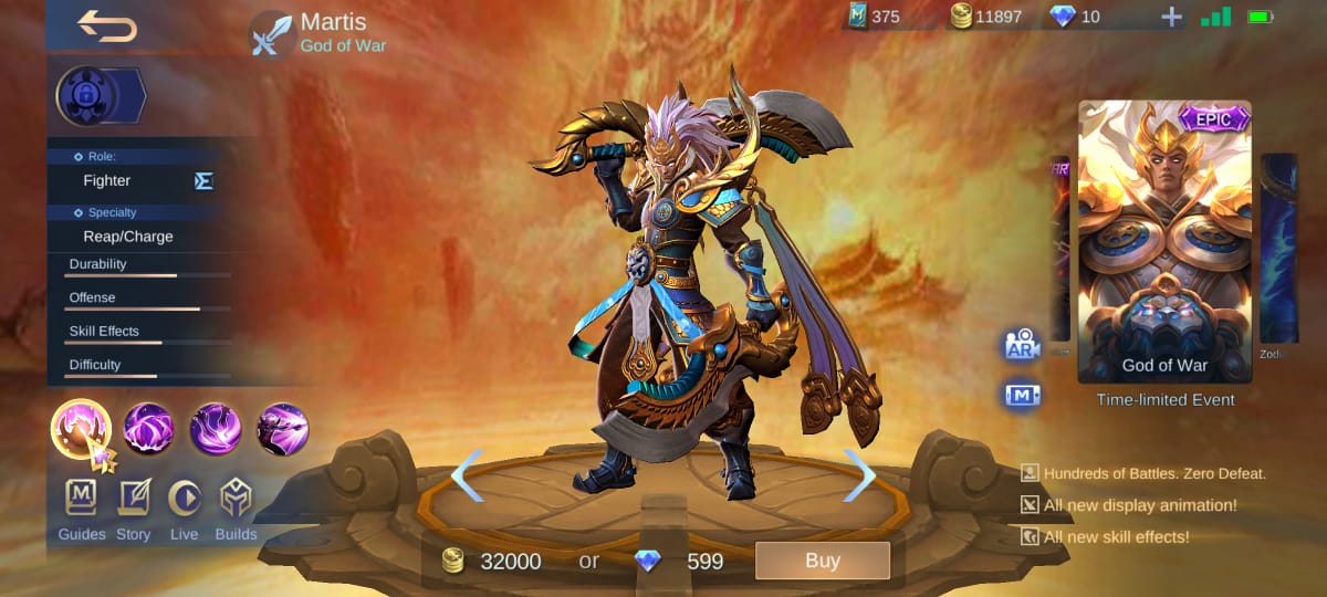 Mobile legends Skin Revamp