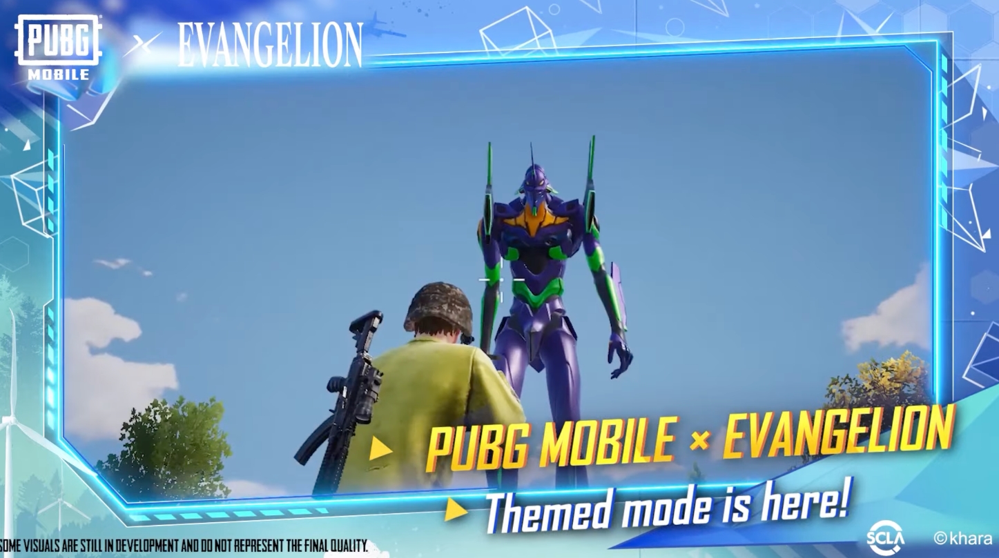 PUBG Mobile Evangelion