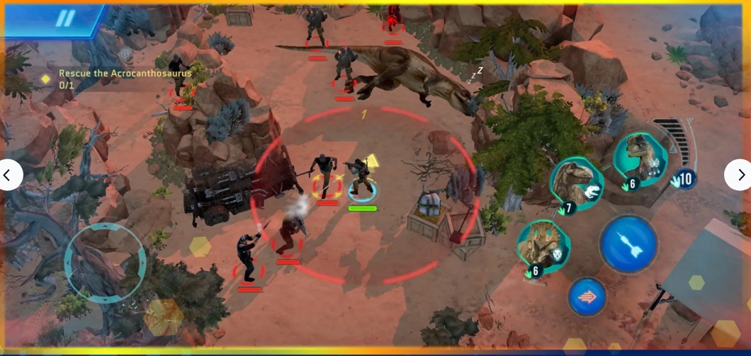 Jurassic World Mobile Game