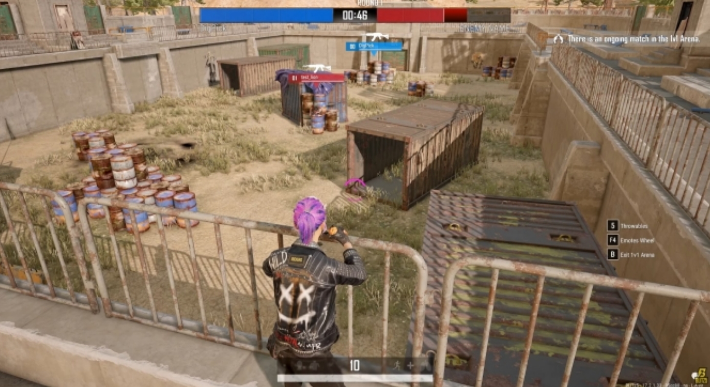 PUBG Arena Mode 1v1