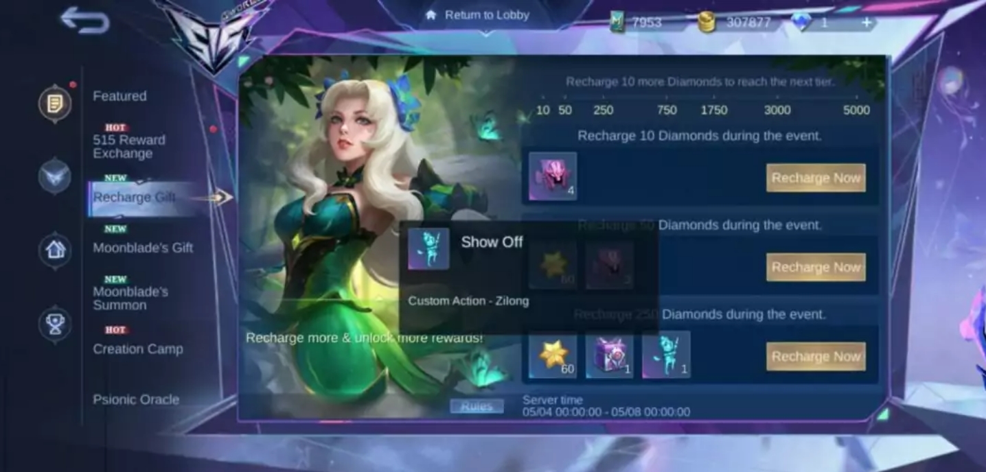 Zilong Custom Action Emote