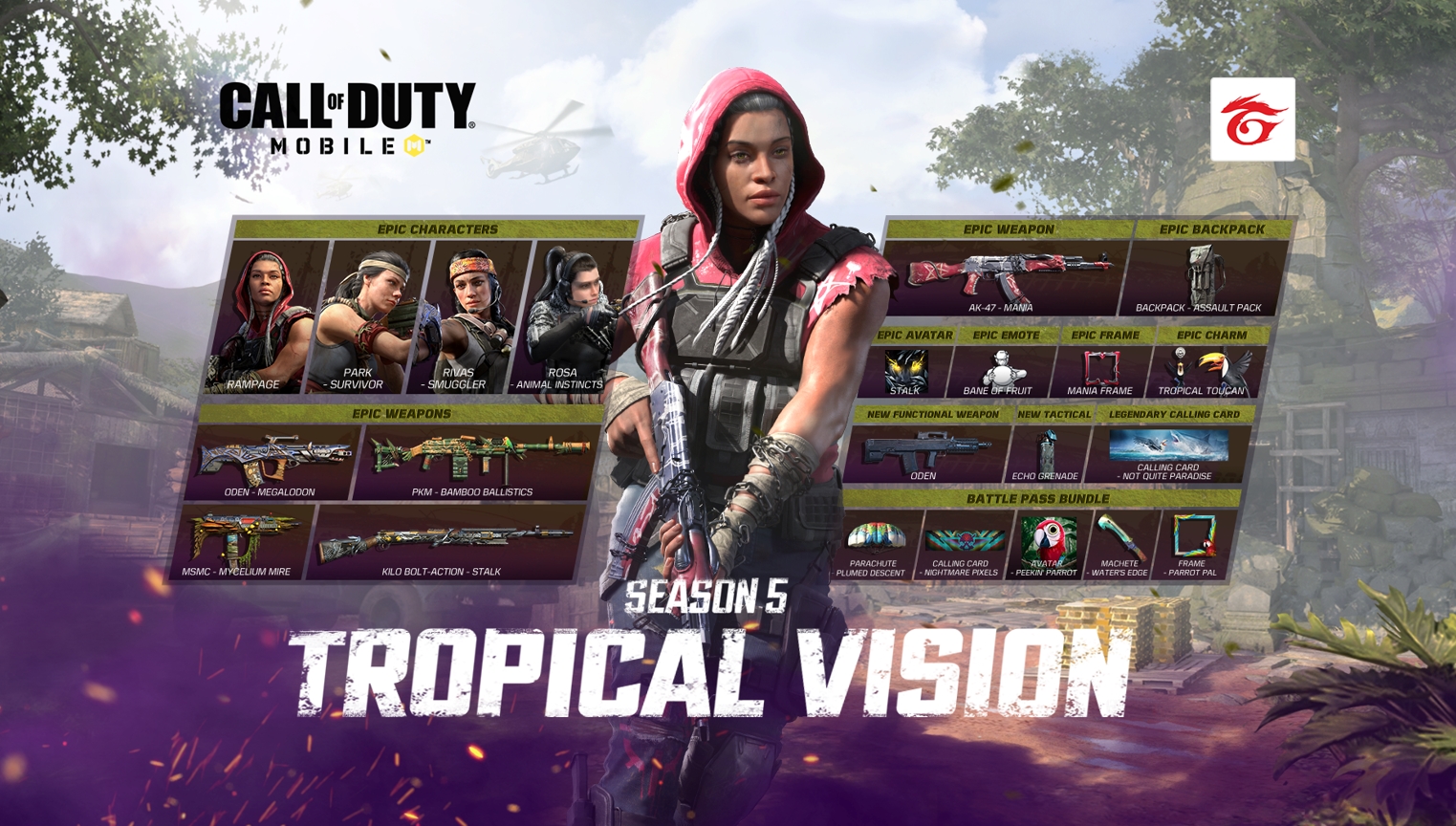 Call of Duty Mobile Tropical Vision